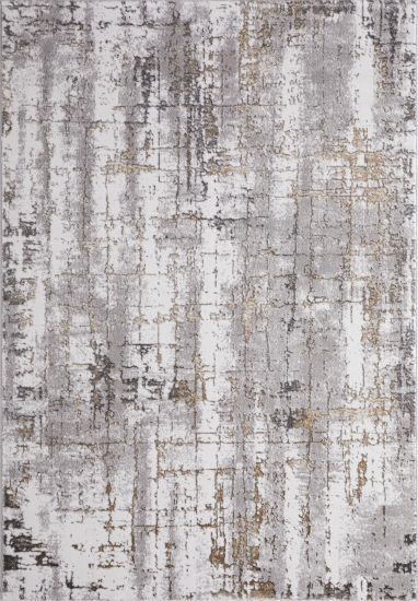 Tessara Cream Beige Abstract Bedroom Rug