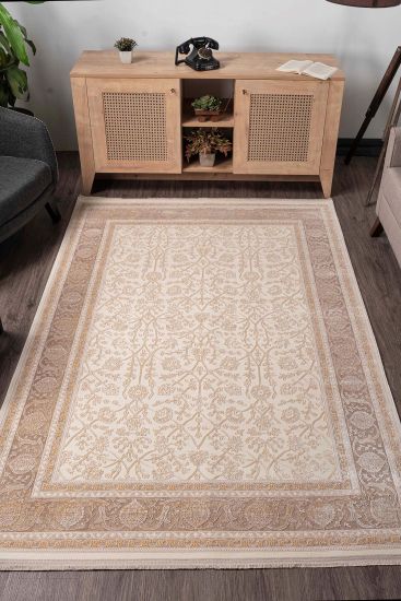 Gravitas Cream Persian Oriental Area Rug