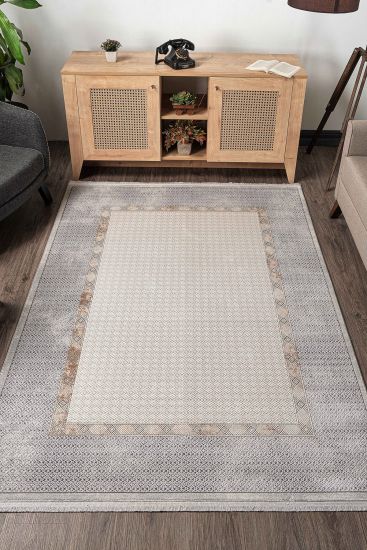 Gravitas Cream Aztec Geometric Area Rug