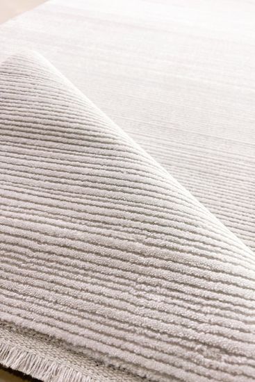Lumia Beige Striped Runner Rug