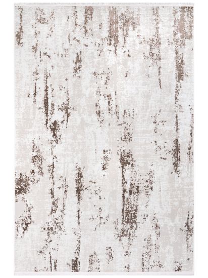 Mosaic Beige Brown Abstract Area Rug
