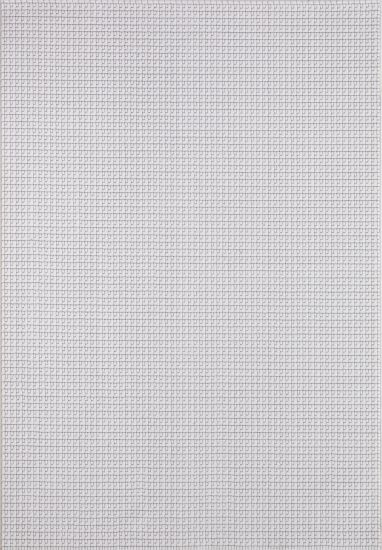 Solariq Grey Cream Stripes Geometric Indoor Rug