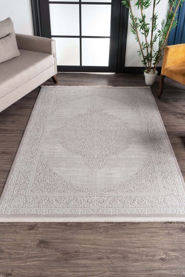 Nostalgia Beige Cream  Persian Rug