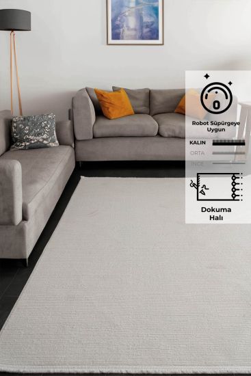 Cream Plain Paragon Rug