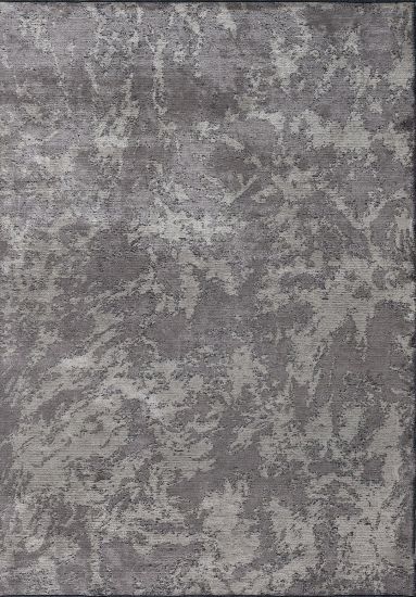 Zephyr Grey Abstract Dining Room Rug