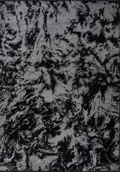 Zephyr Abstract Black & Grey Outdoor Rug