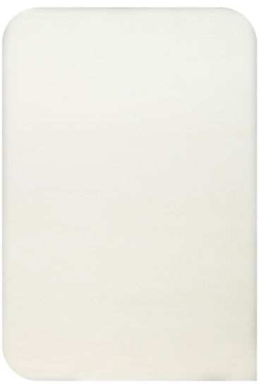 Puffy85 White Modern Plain Area Rug