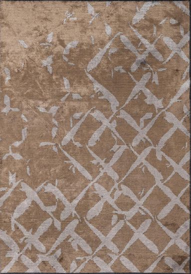 Brown & Grey Tranquil Distressed Area Rug