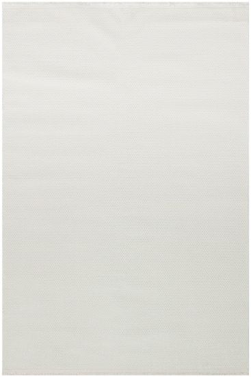Nocturn85 White Modern Plain Indoor Rug