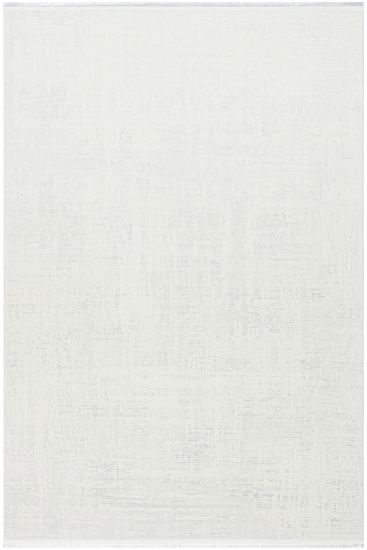 Nocturn85 White Patterned Area Rug