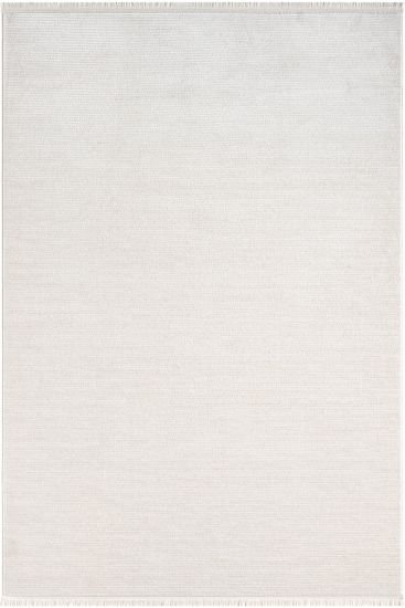 Venezia85 Cream Modern Plain Bedroom Rug