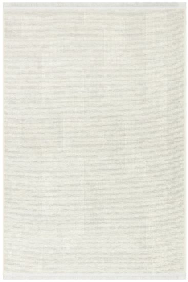 Azelia85 Cream Plain Area Rug