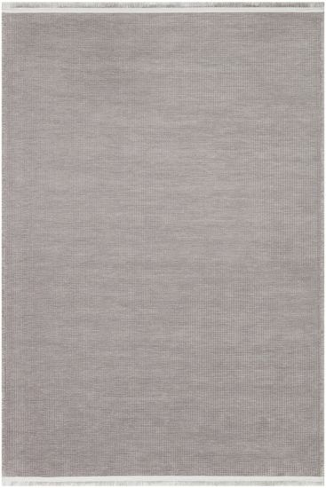 Azelia85 Grey Plain Area Rug