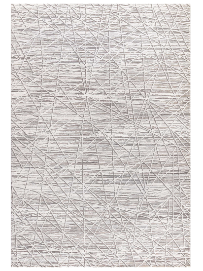 Modern Elegance Beige Abstract Area Rug