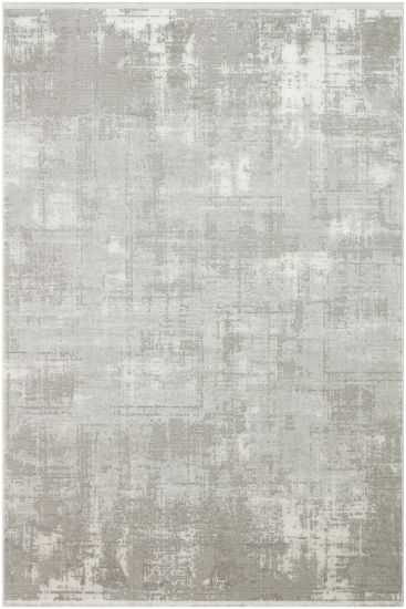 Peace85 Grey Abstract Living Room Rug