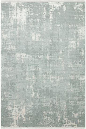 Peace85 Green Grey Abstract Area Rug