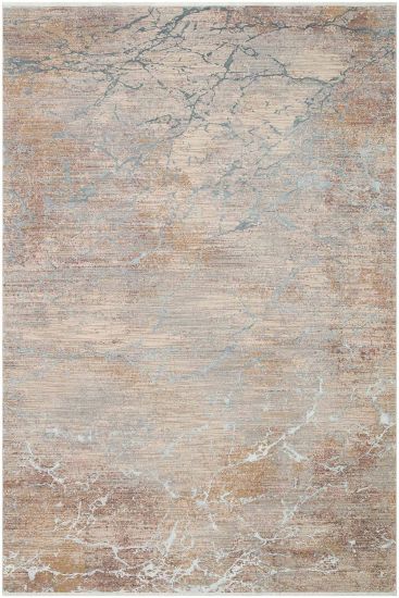 Lavina85 Beige Grey Abstract Indoor Rug