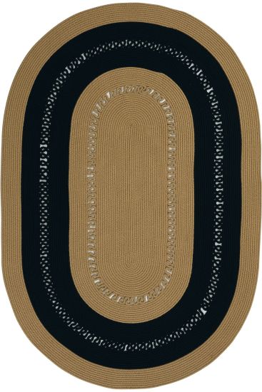 Luke85 Beige Black Modern Patterned Living Room Rug