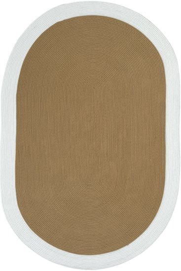 Luke85 Beige White Modern Patterned Bedroom Rug