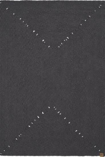 Galata85 Charcoal Grey Patterned Indoor Rug