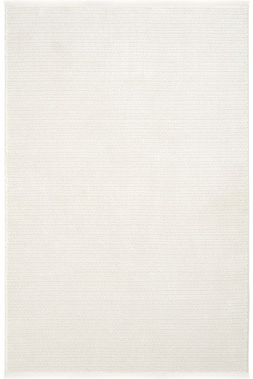 Safir85 White Modern Patterned Living Room Rug