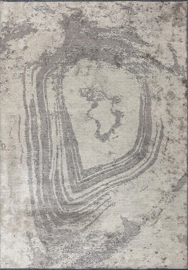 Threadbare Grey & Brown Abstract Outdoor Rug