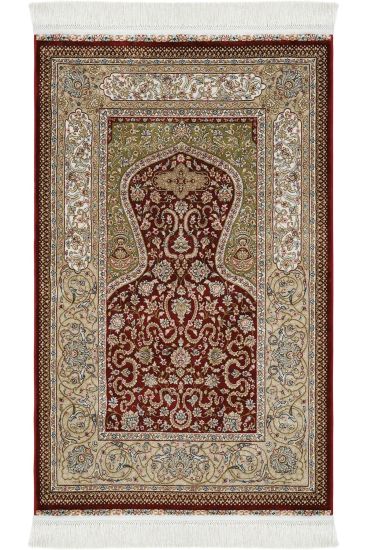 Prayer85 Multicolour Oriental Bordered Area Rug
