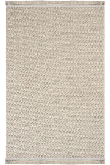 Vera85 Beige Plain Area Rug