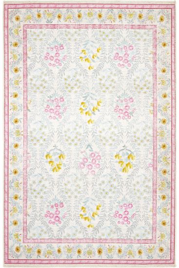 Daisy85 Multicolour Modern Patterned Bedroom Rug