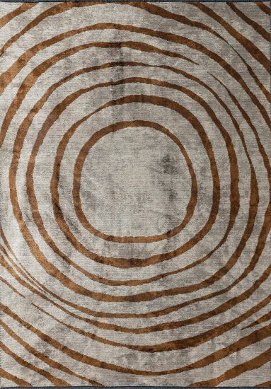 Celyn Beige & Brown Geometric Outdoor Rug