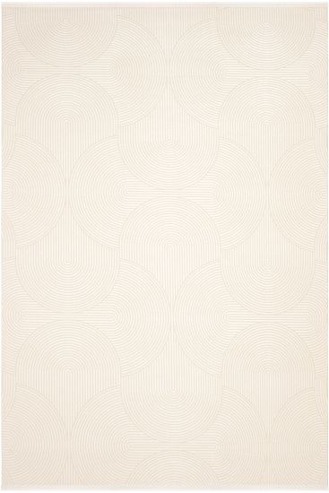 Lena85 Cream Geometric Indoor Rug