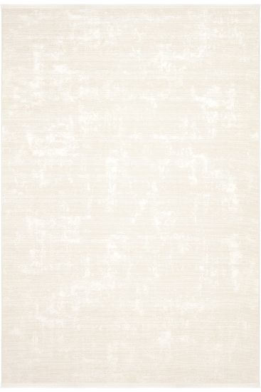 Lena85 Cream Modern Distressed Area Rug