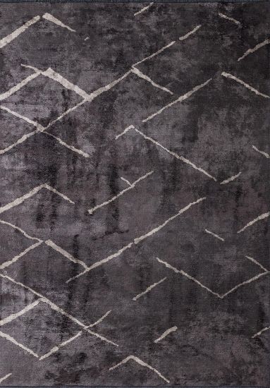 Croft Grey Abstract Area Rug