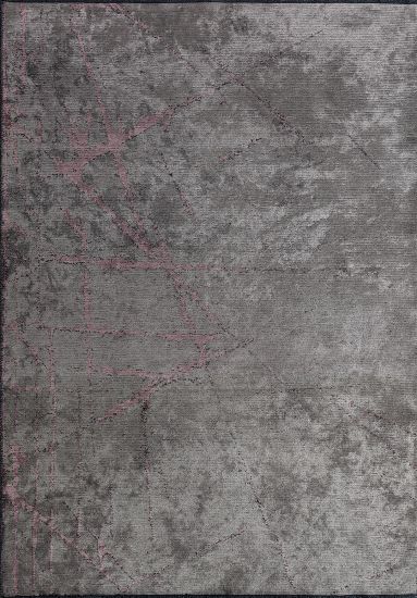 Shamrock Grey & Pink Abstract Indoor Outdoor Rug