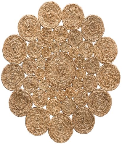 Naturael Jute & Sisal Brown Outdoor Area Rug