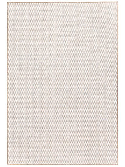 Fesco Beige White Plain Outdoor Area Rug
