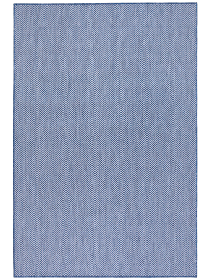 Fesco Blue Plain Outdoor Area Rug