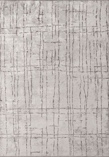Abstract Grey Lucidness Indoor Outdoor Rug