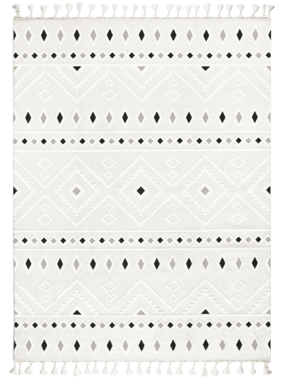 Milta Cream Bohemian Area Rug