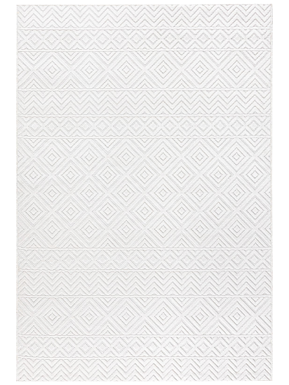 Sandu Cream Bohemian Bedroom Rug