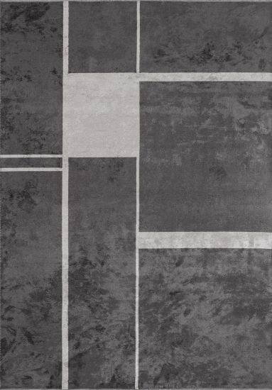 Vibrance Grey Geometric Outdoor Rug