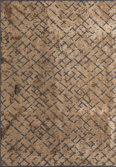 Jubilant Geometric Brown  Outdoor Area Rug