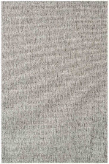 Milano85 Beige Grey Plain Living Room Rug