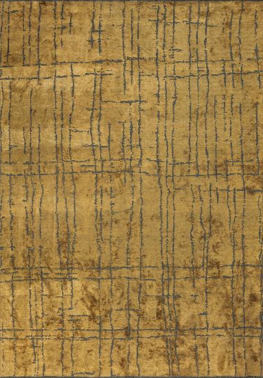 Istanbul Yellow Abstract Outdoor Rug