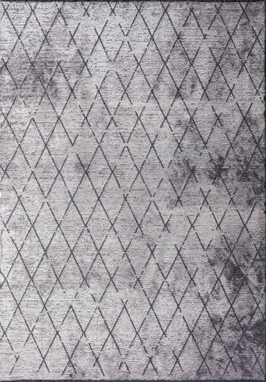 Freeflow Cream Geometric Bedroom Rug