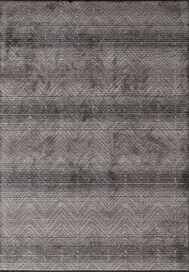 Geometric Grey Jubilant Modern Rug
