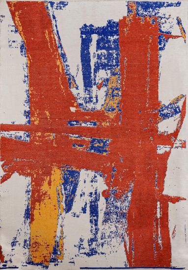 Abstract Multicolour Paradigm Living Room Rug