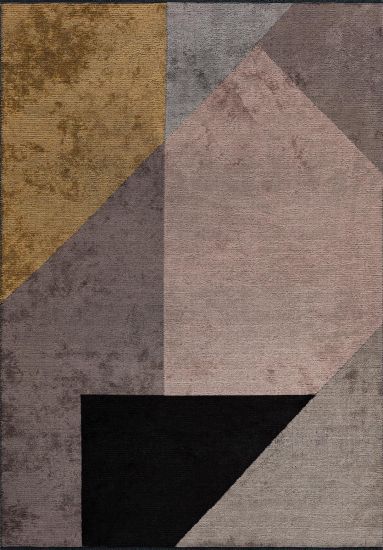 Geometric Multicolour Luminous Modern Rug