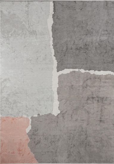 Enchantment Grey Abstract Living Room Rug