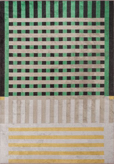 Geometric Multicolour Aria Outdoor Rug